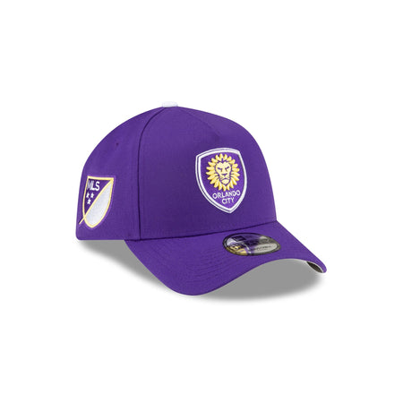 Orlando City SC 2024 MLS Kickoff 9FORTY A-Frame Snapback Hat
