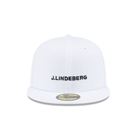 J. Lindeberg White 59FIFTY Fitted Hat