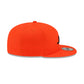 J. Lindeberg Orange 9FIFTY Snapback Hat