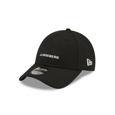 J. Lindeberg Black 9FORTY Snapback Hat