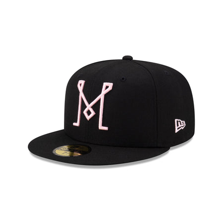 Inter Miami Basic Black 59FIFTY Fitted Hat