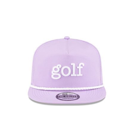 New Era Golf Purple Golfer Hat