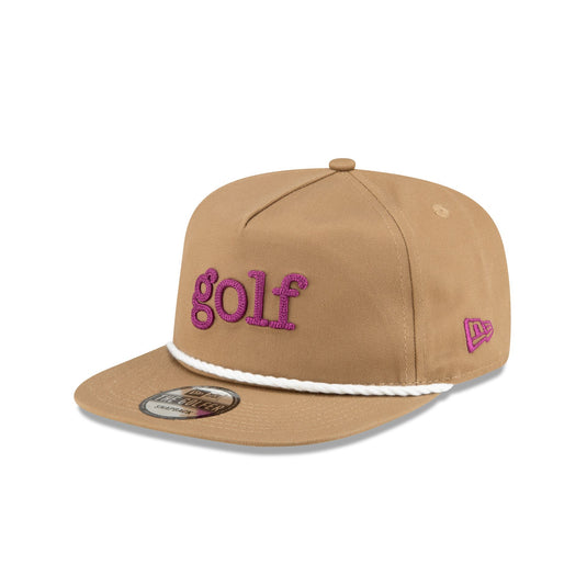 New Era Golf Tan Golfer Hat - New Era Cap