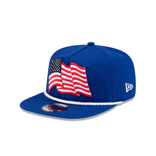New Era Cap American Flag Blue Golfer Hat - New Era Cap