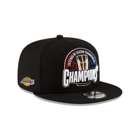 Los Angeles Lakers 2023 NBA In-Season Tournament Champions 9FIFTY Snapback Hat - New Era Cap