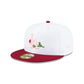 Just Caps Rose Flower Los Angeles Dodgers 59FIFTY Fitted