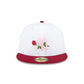Just Caps Rose Flower New York Yankees 59FIFTY Fitted Hat