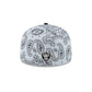 Las Vegas Raiders Paisley Patch 59FIFTY Fitted Hat