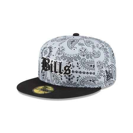 Buffalo Bills Paisley Patch 59FIFTY Fitted Hat
