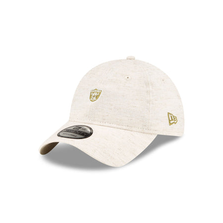 Las Vegas Raiders White Hemp 9TWENTY Adjustable Hat