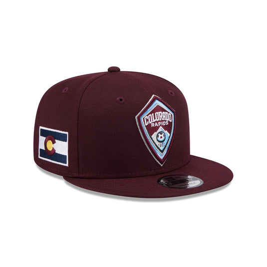 Colorado Rapids 2024 Jersey Hook 9FIFTY Snapback Hat - New Era Cap