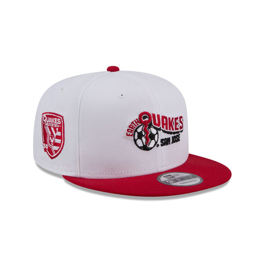 San Jose Earthquakes 2024 Jersey Hook 9FIFTY Snapback Hat - New Era Cap