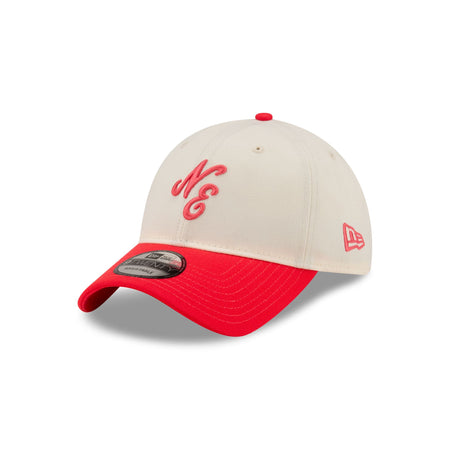 New Era Chrome Lava Red 9TWENTY Adjustable Hat