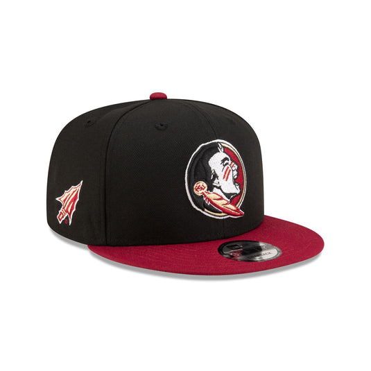 Florida State Seminoles Black 9FIFTY Snapback Hat - New Era Cap