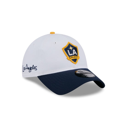 LA Galaxy 2024 Jersey Hook 9TWENTY Adjustable Hat - New Era Cap