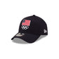 Team USA Equestrian Navy 9FORTY A-Frame Snapback Hat