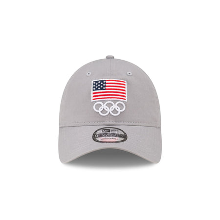 Team USA Rugby Gray 9TWENTY Adjustable Hat