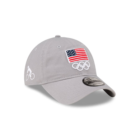 Team USA Cycling Gray 9TWENTY Adjustable Hat