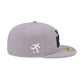Team USA Skateboard Gray 59FIFTY Fitted Hat