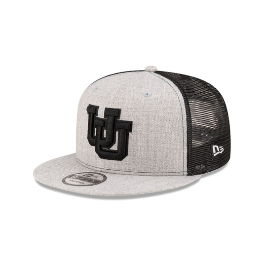 Utah Utes Gray 9FIFTY Snapback Hat - New Era Cap