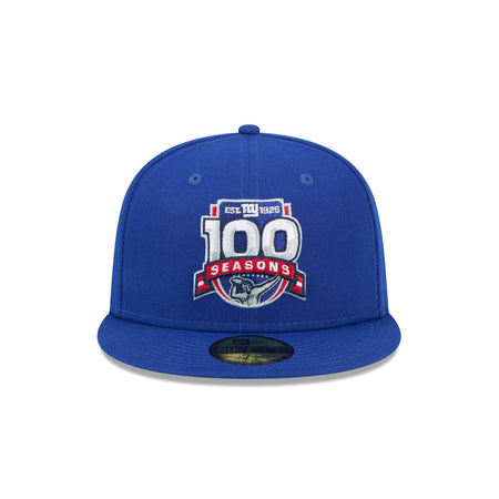 New York Giants 100th Season 59FIFTY Fitted