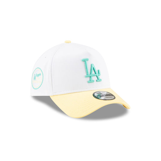 Los Angeles Dodgers Spring Colorway 9FORTY A-Frame Snapback Hat - New Era Cap