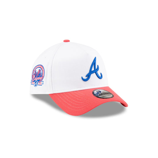 Atlanta Braves Spring Colorway 9FORTY A-Frame Snapback Hat - New Era Cap