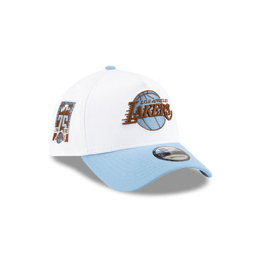 Los Angeles Lakers Spring Colorway 9FORTY A-Frame Snapback Hat - New Era Cap