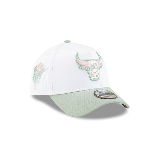 Chicago Bulls Spring Colorway 9FORTY A-Frame Snapback Hat - New Era Cap