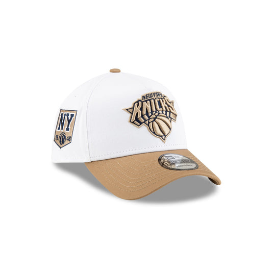 New York Knicks Spring Colorway 9FORTY A-Frame Snapback Hat - New Era Cap