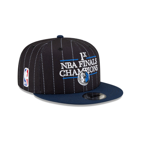 Just Caps NBA Champion Pinstripe Dallas Mavericks 9FIFTY Snapback