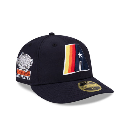 Just Caps Stadium Patch Houston Astros Low Profile 59FIFTY Fitted Hat