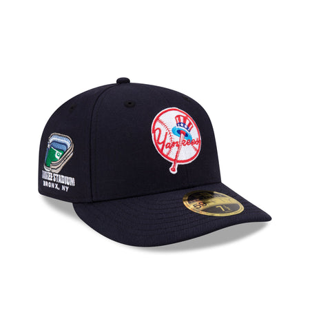 Just Caps Stadium Patch New York Yankees Low Profile 59FIFTY Fitted Hat