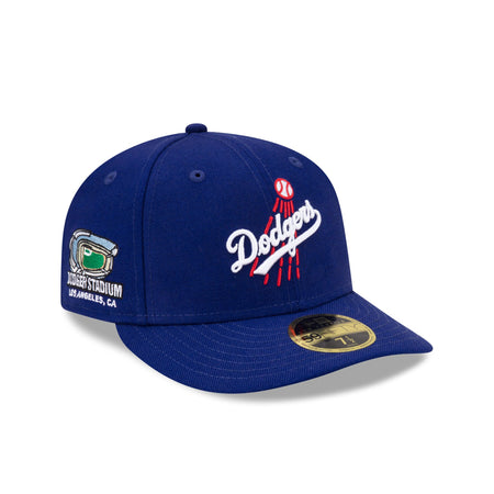 Just Caps Stadium Patch Los Angeles Dodgers Low Profile 59FIFTY Fitted Hat