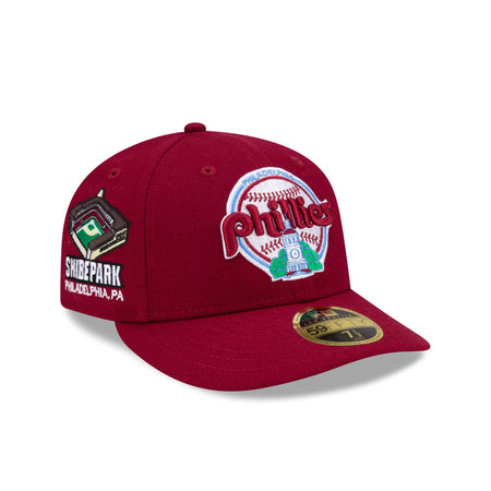 Just Caps Stadium Patch Philadelphia Phillies Low Profile 59FIFTY Fitted Hat