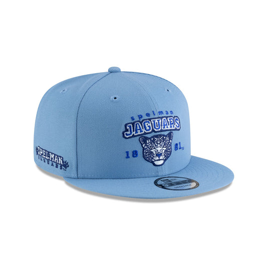 Spelman Jaguars Sky Blue 9FIFTY Snapback Hat - New Era Cap