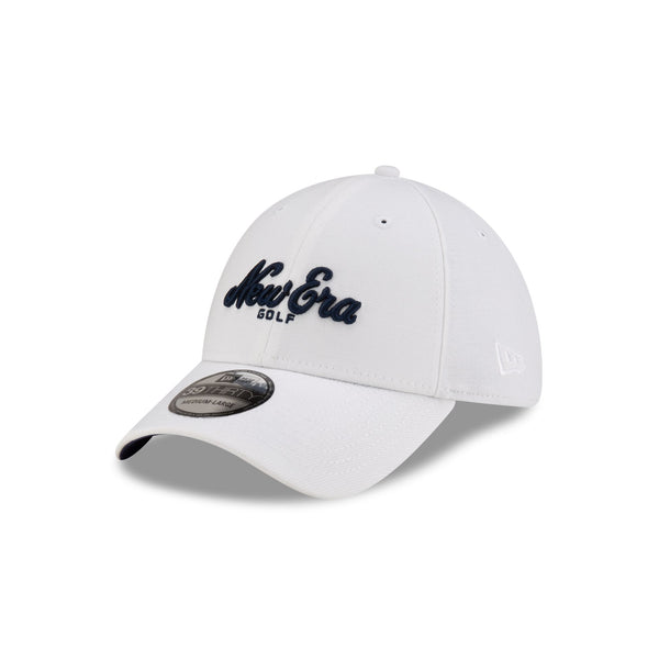 New Era Golf Script White 39THIRTY Stretch Fit Hat – New Era Cap