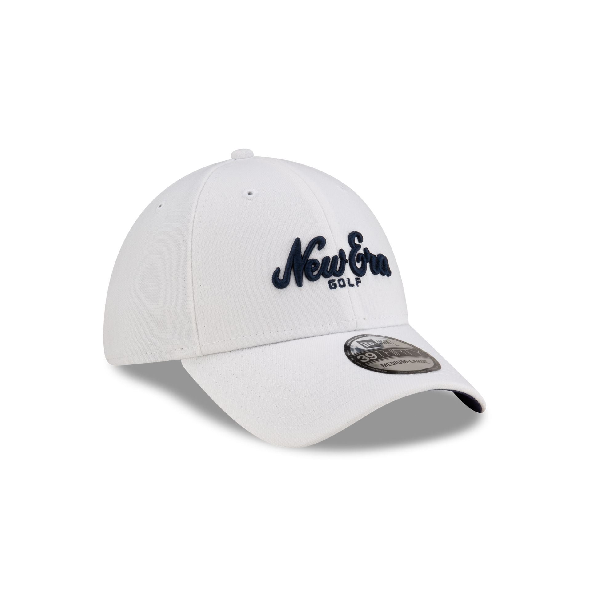 New Era Golf Script White 39THIRTY Stretch Fit Hat – New Era Cap