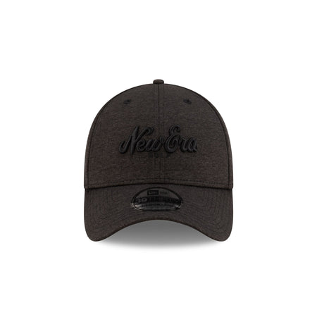 New Era Golf Script Black 39THIRTY Stretch Fit Hat