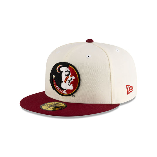 Florida State Seminoles College Vault Chrome Cardinal 59FIFTY Fitted - New Era Cap