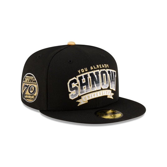 You Already Shnow University 59FIFTY Fitted 70th Anniversary Hat - New Era Cap