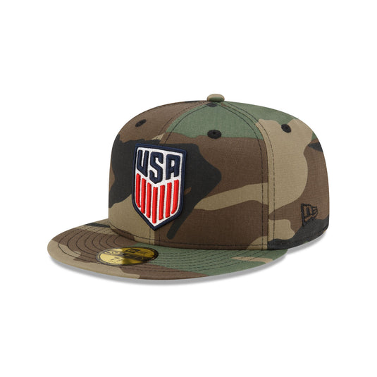 U.S. Soccer Men's National Team Camo 59FIFTY Fitted Hat - New Era Cap
