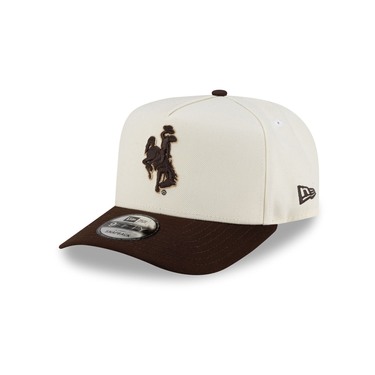 Wyoming Cowboys Chrome 9FIFTY A-Frame Snapback Hat
