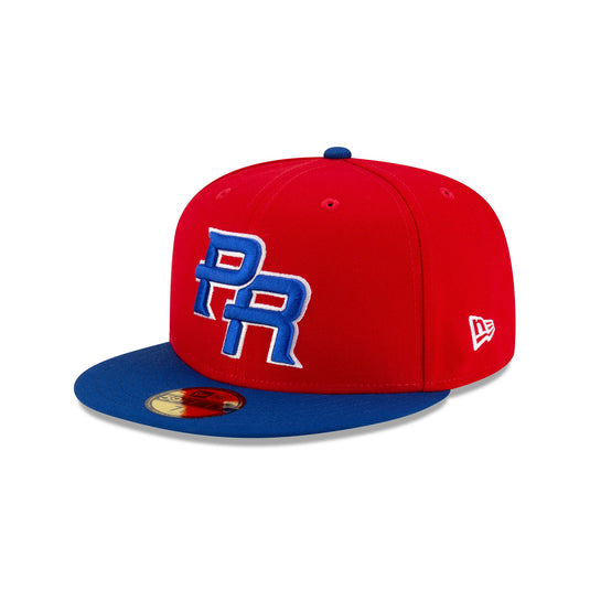 Puerto Rico Red 59FIFTY Fitted Hat - New Era Cap
