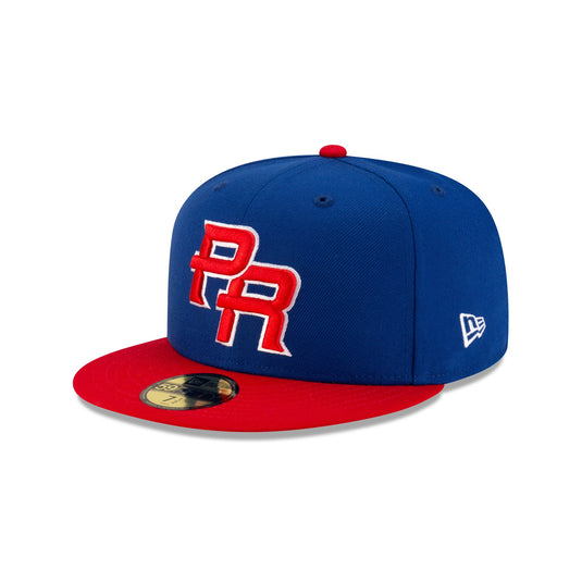 Puerto Rico Royal Blue Alt 59FIFTY Fitted Hat - New Era Cap