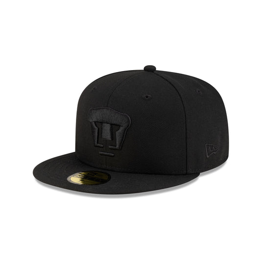 Pumas All Black 59FIFTY Fitted Hat - New Era Cap