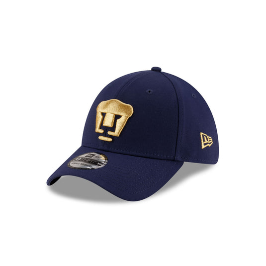 Pumas Navy 39THIRTY Stretch-Fit Hat - New Era Cap