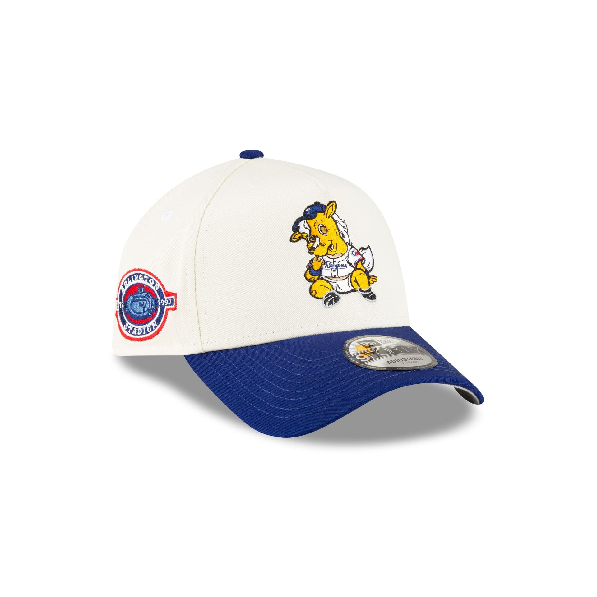 Texas Rangers Mini Mascot 9FORTY A-Frame Snapback Hat – New Era Cap