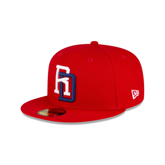 Dominican Republic Scarlet 59FIFTY Fitted Hat - New Era Cap