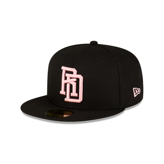 Dominican Republic Black 59FIFTY Fitted Hat - New Era Cap
